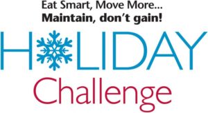 Eat Smart, Move More, Maintain, Don't Gain Holiday Challenge logo
