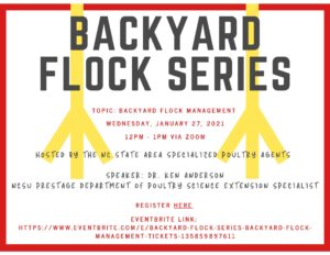Backyard Flock Series - Flock Management Flyer