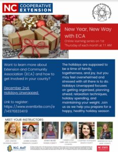 Cover photo for New Way With ECA: Holidays Unwrapped
