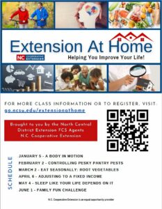 Cover photo for Extension at Home Series