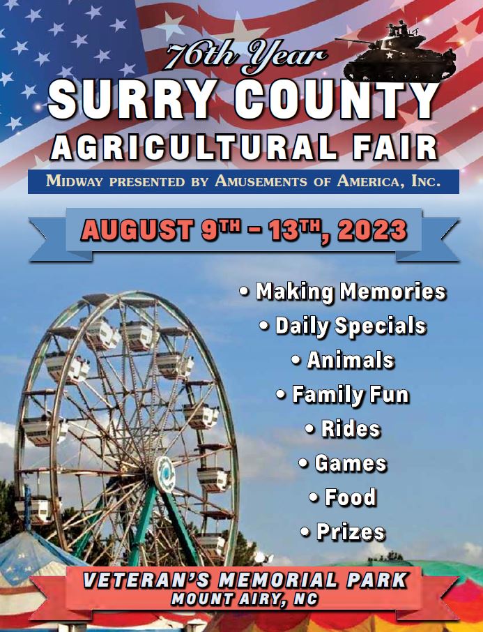 Surry County Agricultural Fair poster