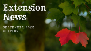 September Extension News