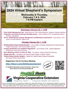 Cover photo for 2024 Virtual Shepherd's Symposium