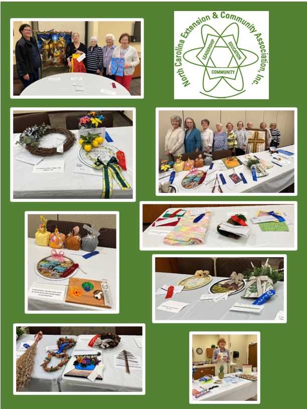 Collage of images from the North Carolina Extension & Community Association
